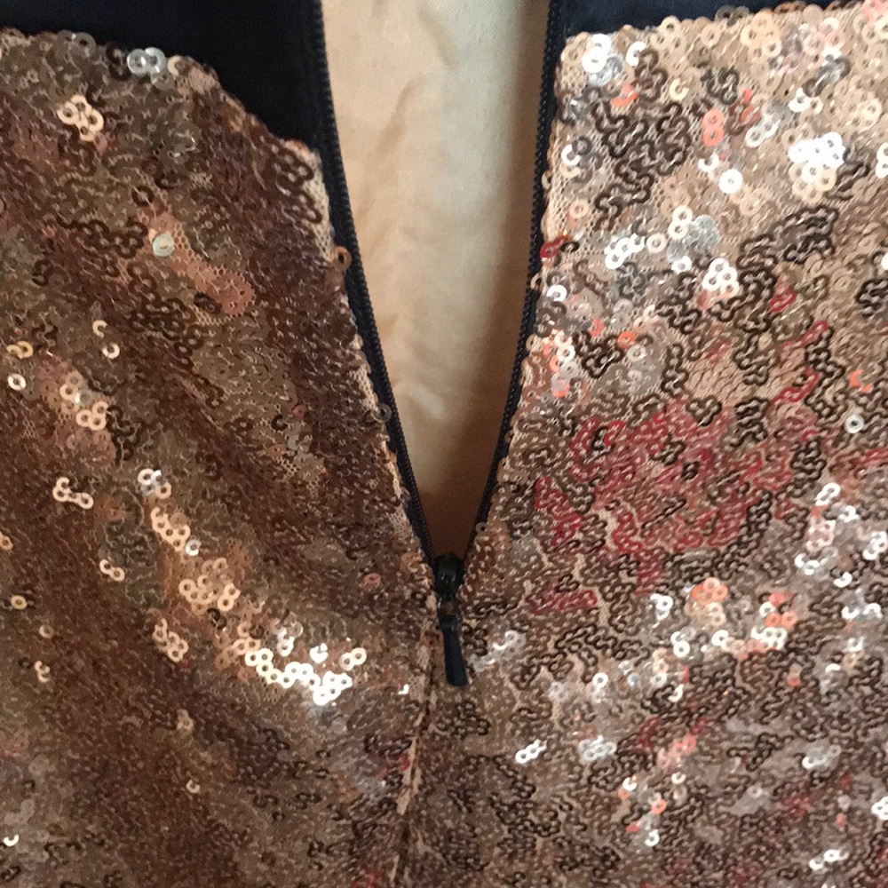 Huntress Golden Sequin Panel Skirt main image 0